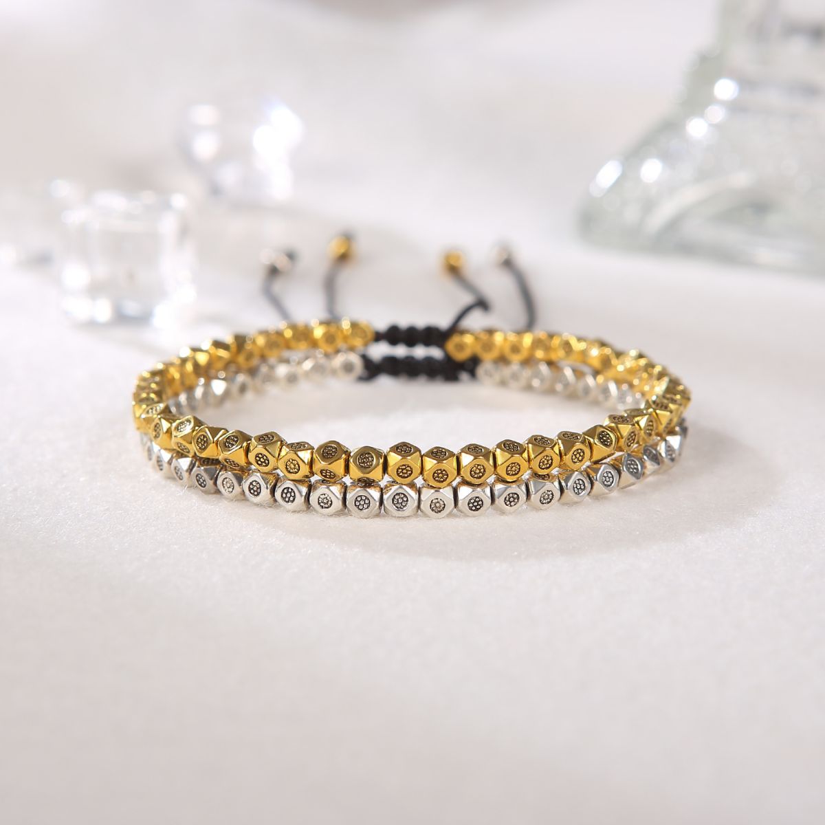 Copper Beads Healing Bracelet - Buddha & Karma