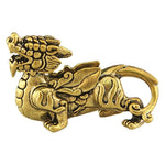 Copper Pixiu Set - Male and Female Pi Yao Feng Shui Wealth Ornament