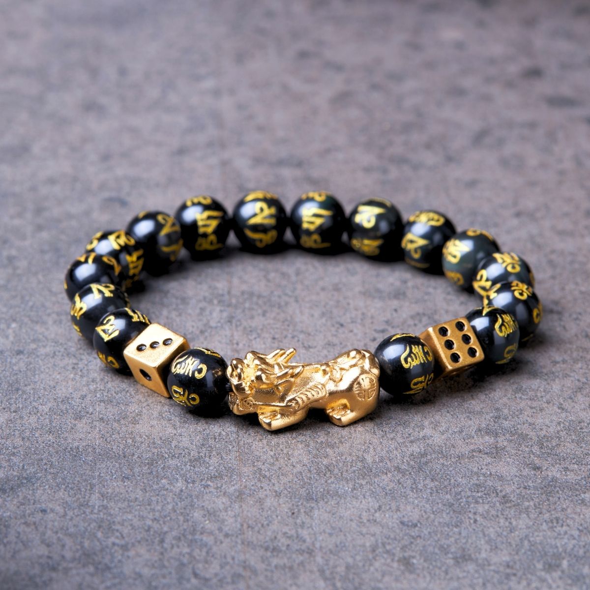 Debt Relief & Gambling Pixiu Bracelet - Maximum Success - Buddha & Karma