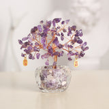 Feng Shui Amethyst Crystal Tree - Crystal Tree of Life - Buddha & Karma