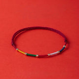 Buddha & Karma Five-Paths Fortune God Handmade Tibetan Bracelet