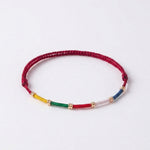 Buddha & Karma Five-Paths Fortune God Handmade Tibetan Bracelet