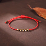 FREE Five Lucky Beads Copper Healing Bracelet - Buddha & Karma