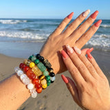 Buddha & Karma Five Elements Crystal Pixiu Bracelets - Balance & Prosperity