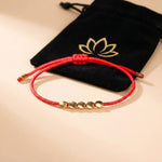 Five Lucky Beads Copper Healing Bracelet - Buddha & Karma
