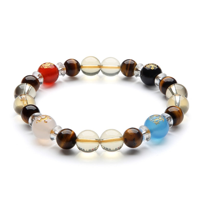 Four Guardian Deities Bracelet - Protection, Prosperity, Strength - Buddha & Karma