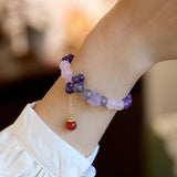 Future Prosperity Nine Purple Star Bracelet
