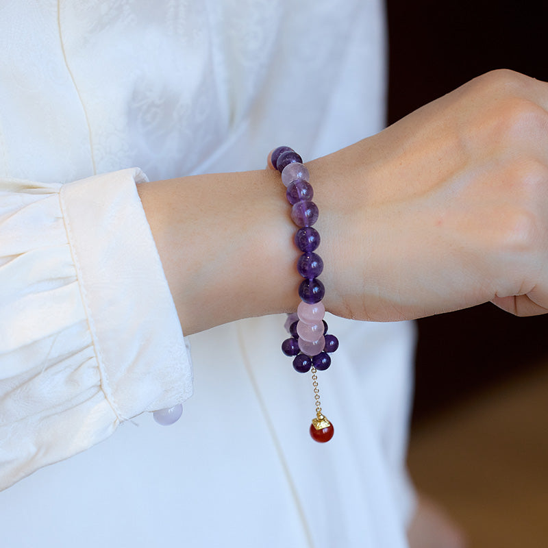 Future Prosperity Nine Purple Star Bracelet