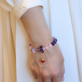 Future Prosperity Nine Purple Star Bracelet
