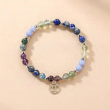 Buddha & Karma Gemini Zodiac Crystal Bracelet