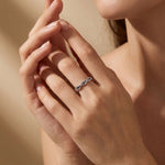 Gold-Plated Copper Evil Eye Ring with Black Eyes Zircon