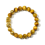 Gold Tiger Eye Pixiu Bracelet