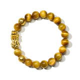 Gold Tiger Eye Pixiu Bracelet
