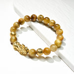 Gold Tiger Eye Pixiu Bracelet