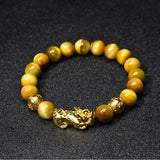 Gold Tiger Eye Pixiu Bracelet