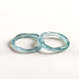 Green Jade Wealth Ring - Buddha & Karma
