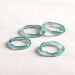 Green Jade Wealth Ring - Buddha & Karma