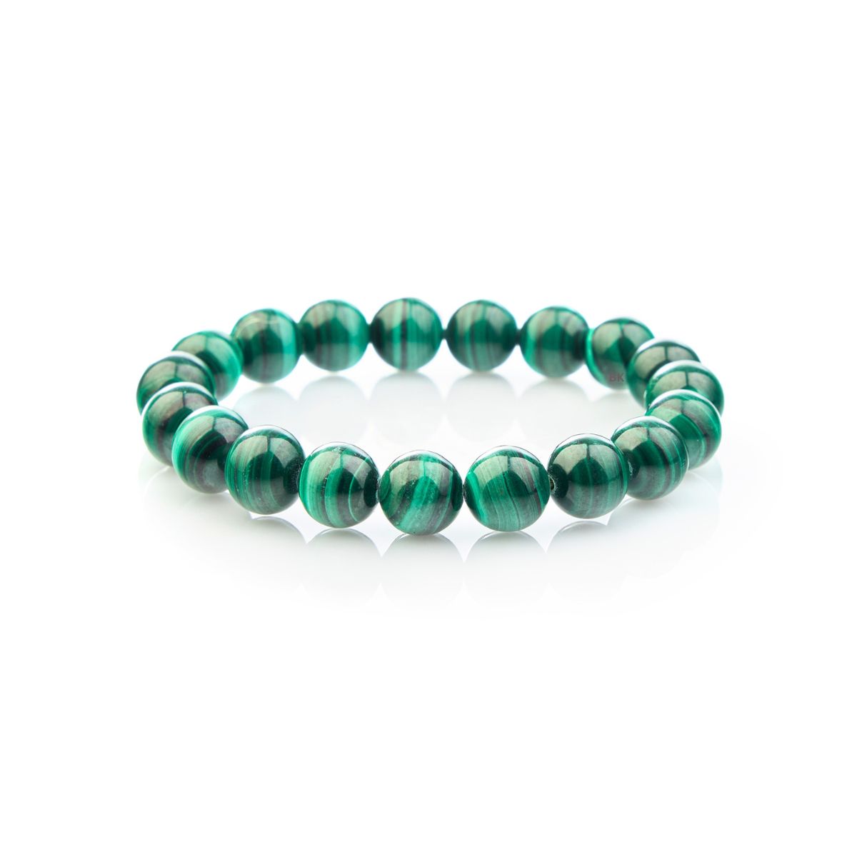 Green Malachite Transformation Bracelet - For Positive Change - Buddha & Karma