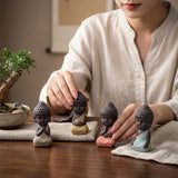 The 4 Noble Truths Figurines - Mini Buddha - Buddha & Karma