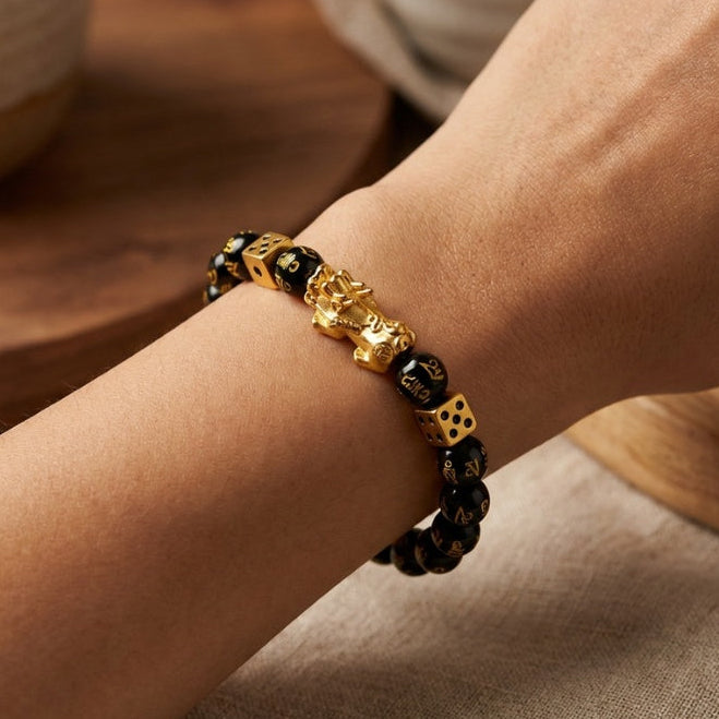 Buddha & Karma Debt Relief & Gambling Pixiu Bracelet - Maximum Success