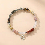 Buddha & Karma Leo Zodiac Crystal Bracelet
