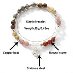Buddha & Karma Leo Zodiac Crystal Bracelet