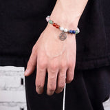 Buddha & Karma Libra Crystal Zodiac Bracelet