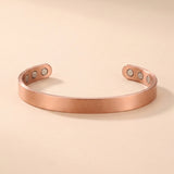Exclusive: Buddha & Karma Magnetic Therapy Copper Cuff Bracelet