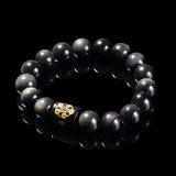 Buddha & Karma Natural Rainbow Obsidian Healing Bracelet