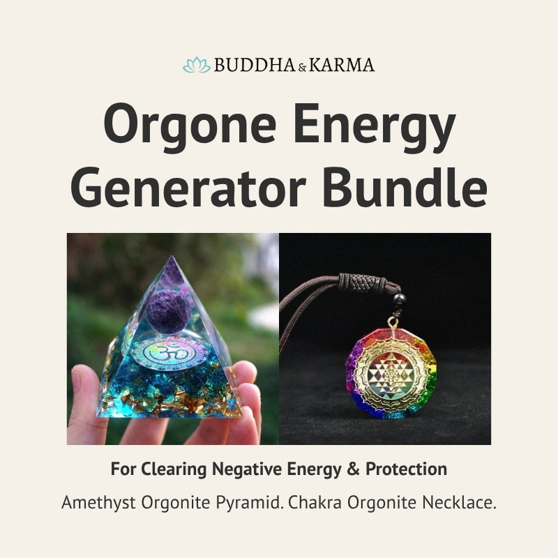 Orgone Energy Generator Bundle - Buddha & Karma