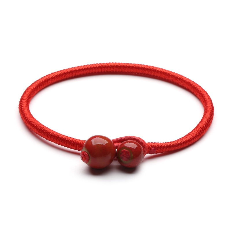 Exclusive: Original Tibetan Lucky Red String - Buddha & Karma