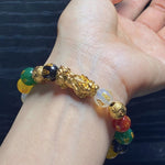 Pixiu Five Elements Crystal Bracelet