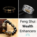 Feng Shui Wealth Enhancers Bundle - Buddha & Karma
