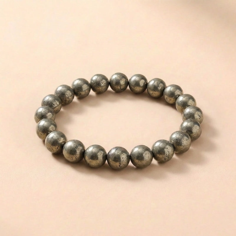 Buddha & Karma Pyrite Bracelet Money Magnet