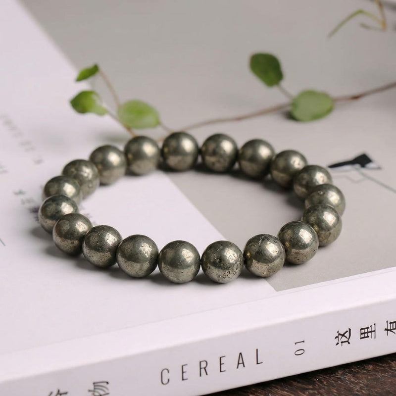 Buddha & Karma Pyrite Bracelet Money Magnet