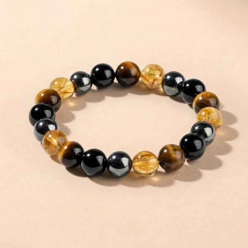 Buddha & Karma Quadruple Protection Bracelet