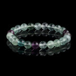 Exclusive: Rainbow Fluorite Healing Bracelet - Buddha & Karma