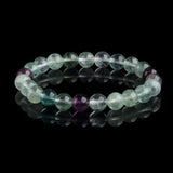 Exclusive: Rainbow Fluorite Healing Bracelet - Buddha & Karma