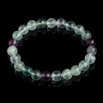 Exclusive: Rainbow Fluorite Healing Bracelet - Buddha & Karma