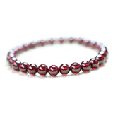 Red Garnet Stone Bracelet - Reignite Your Passion & Love - Buddha & Karma