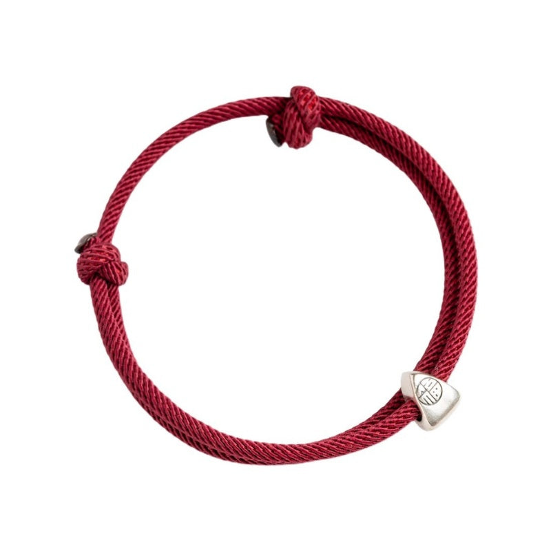 Exclusive: Red String Fu Lucky Bracelet - Buddha & Karma