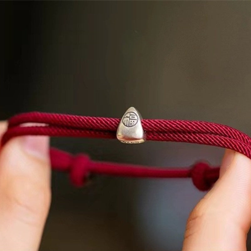 Exclusive: Red String Fu Lucky Bracelet - Buddha & Karma