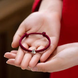 Red String Fu Lucky Bracelet - Buddha & Karma