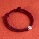 Red String Fu Lucky Bracelet - Buddha & Karma