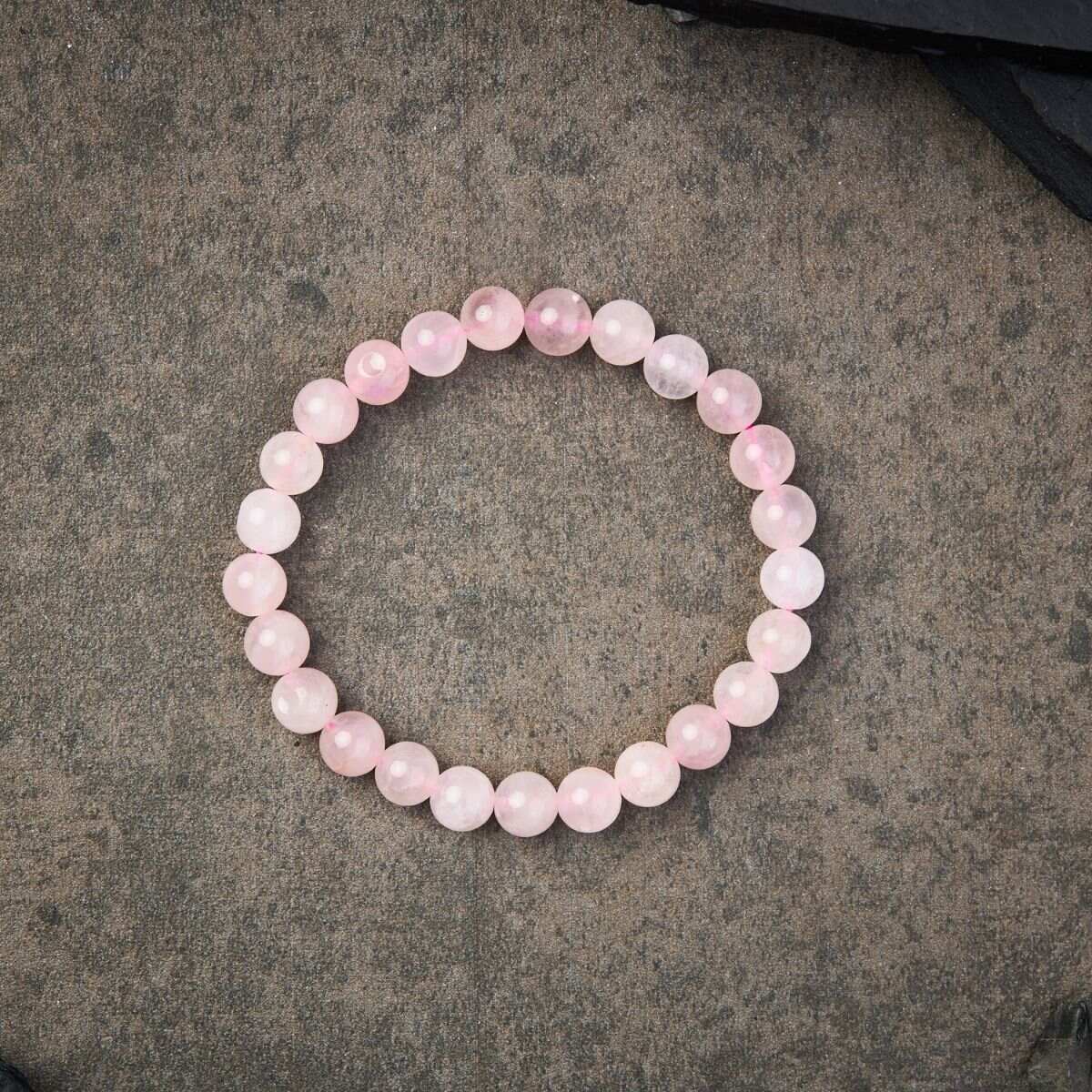 Rose Quartz Love Bracelet - Inspire & Attract Love - Buddha & Karma