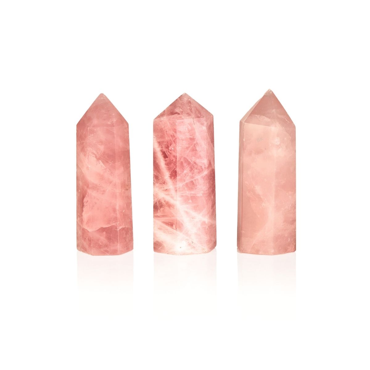 Rose Quartz Wand - Heart Chakra Healing - Buddha & Karma