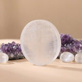 Buddha & Karma Selenite Charging Plate
