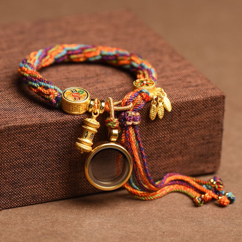 The Ultimate Tibetan Bracelet - Good Luck, Protection, & Peace - Buddha & Karma