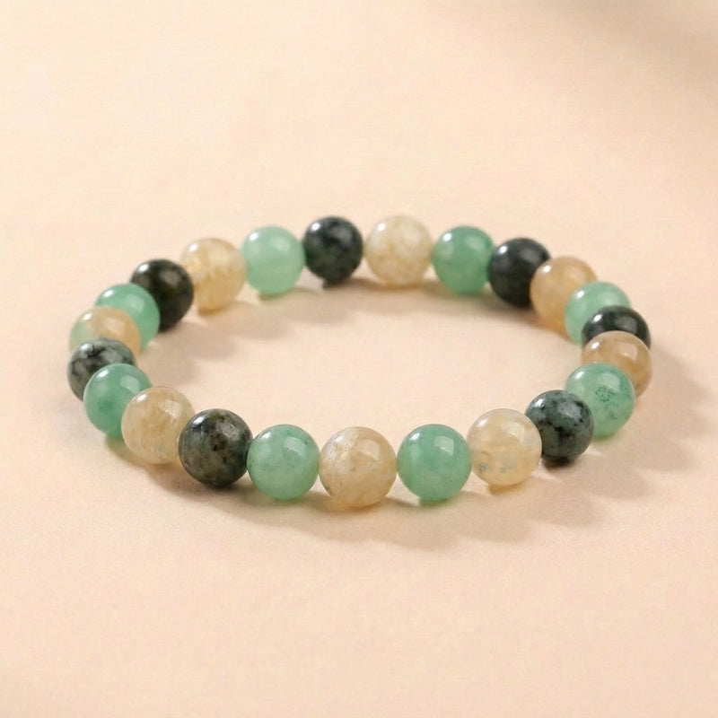 Triple Prosperity Bracelet - Buddha & Karma