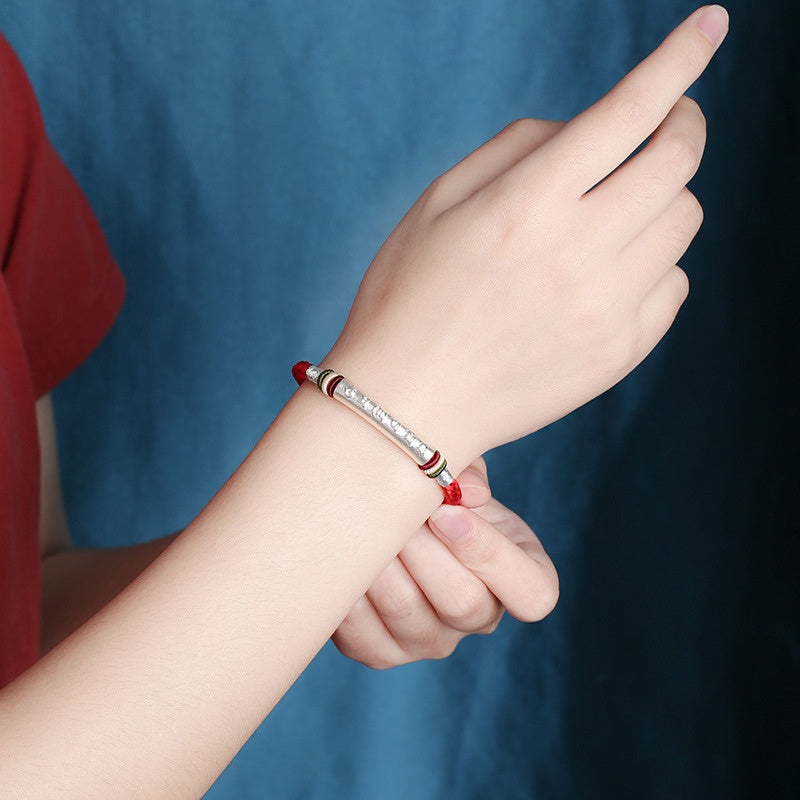 Tibetan Braided Knots Lucky Bracelet - Attract Good Things - Buddha & Karma